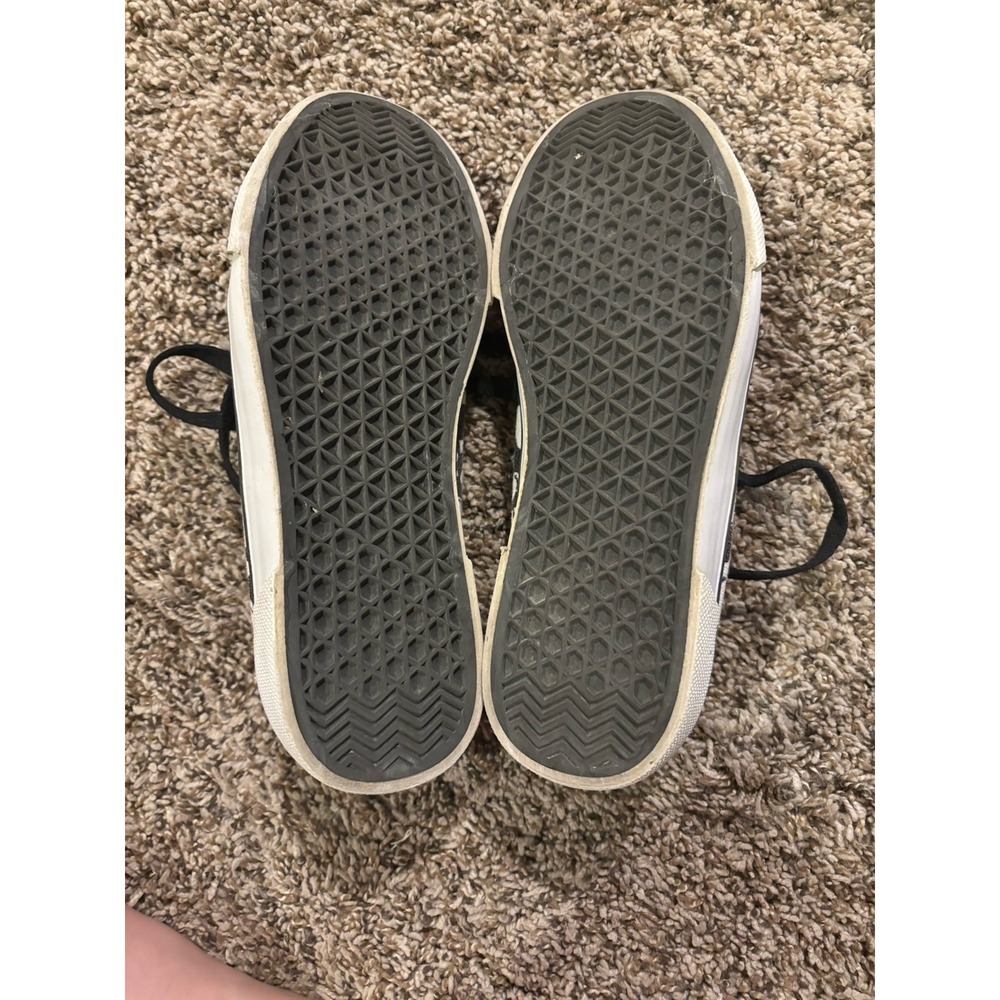 Disney Mickey Mouse Black/White Graphic Print Canvas Low Top Shoes Womens Size 7 - Picture 7 of 8